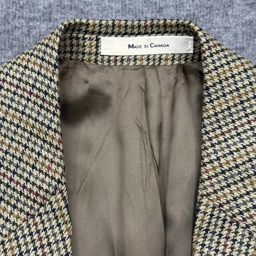 Vintage Ralph Lauren Polo University Club Blazer Mens 41T Wool Silk Jacket